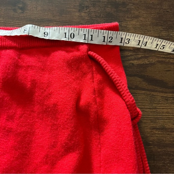 For Love And Lemons Brady Midi Skirt Red Size Small NEW NWT Wrap - Picture 14 of 14